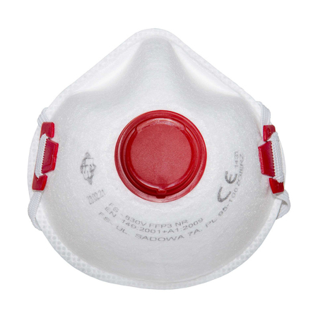 Protectia respiratiei - MASCA PRAF CU SUPAPA (FFP3) / FS-630V / NR, 3/SET
