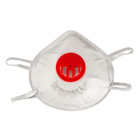 Protectia respiratiei - MASCA PRAF ERGONOMICA CU SUPAPA (FFP2), 3/SET