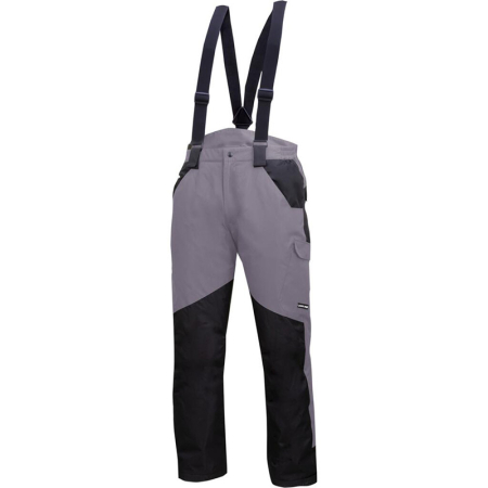 Extra captusiti - PANTALON MULTIFUNCTIONAL CU BRETELE / GRI - S