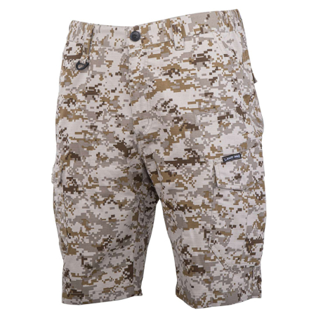 Scurti - PANTALON SLIM-FIT SCURT TIP CAMUFLAJ / BEJ - S