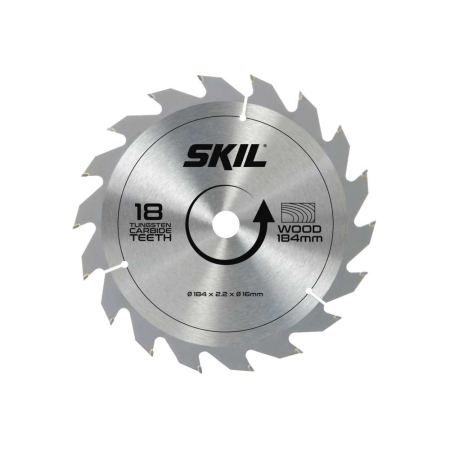 Debitare - Panza pentru fierastrau SKIL, placata cu aliaj dur 184 x 2.2 x 16 mm, 18 dinti