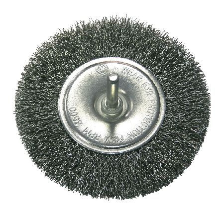 Perii sarma - PERIE SARMA TIP CIRCULAR CU TIJA 100MM