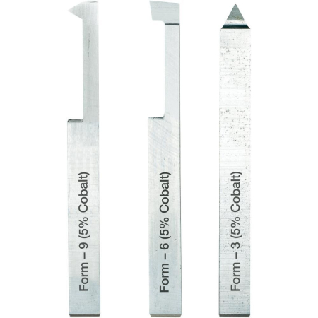 Cutite pentru strung - Set 3 cutite pentru filete, Proxxon 24552