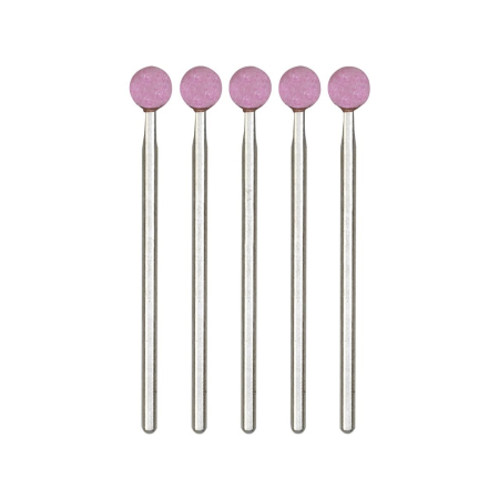 Accesorii pentru lustruire, diverse si modelare - Set biax-uri sferice, din corindon 5.00mm, Proxxon 28772