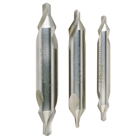 Burghie HSS - Set burghie HSS pentru centruire, Proxxon 24630