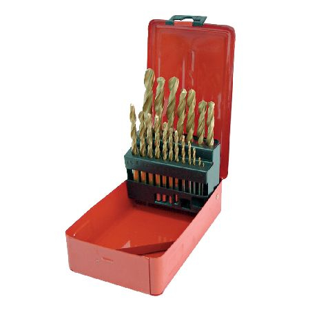 Metal - SET BURGHIE METAL HSS TITANATE IN CUTIE 1-10MM - 19P.