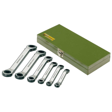 Chei inelare - Set chei inelare cu clichet, Proxxon 23231, SPEEDER, 6 buc