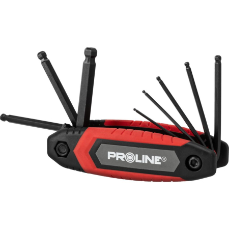 Seturi imbus si torx - SET CHEI NEGATIVE SFERICE CU MANER CR-VA 1.5-8MM - 8P.