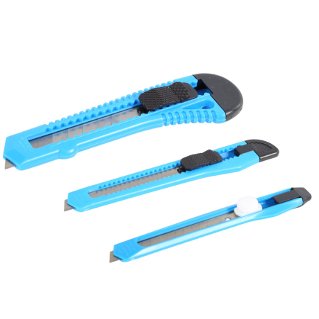 Scule de mana - SET CUTTERE PLASTIC DIVERSE - 3P.