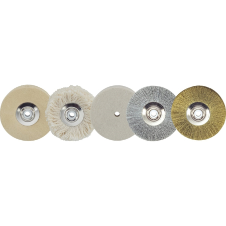 Seturi selectionate - Set discuri de lustruit, Proxxon 28312