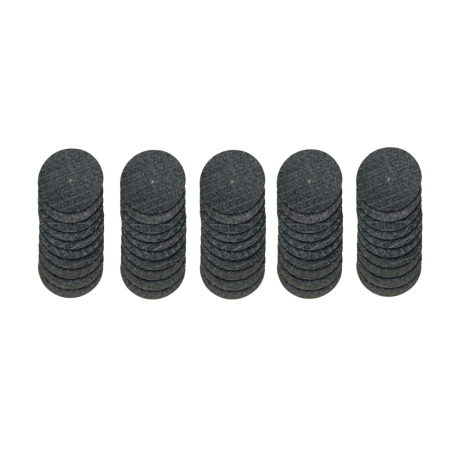 Discuri si panze - Set discuri debitoare din oxid de aluminiu, 22mm, 50 buc, Proxxon 28809