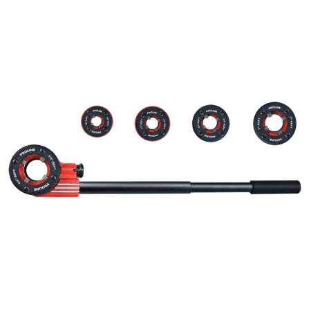 Chei pentru conducte - SET FILIERE TEAVA 9CR2 CU CLICHET 1/2"-1.1/4" - 6P.