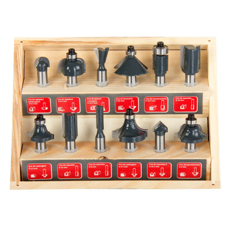 Freze lemn - SET FREZE TAMPLARIE SPECIALE - 12P.