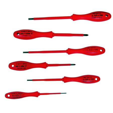 Surubelnite izolate - SET SURUBELNITE IZOLATE PVC - 6P.