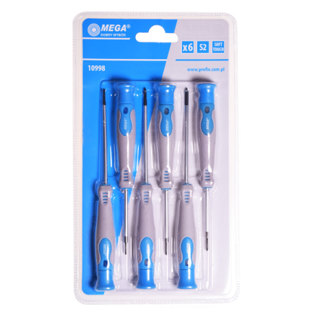 Scule de mana - SET SURUBELNITE PRECIZIE CR-VA MANER SOFT-TOUCH - 6P.