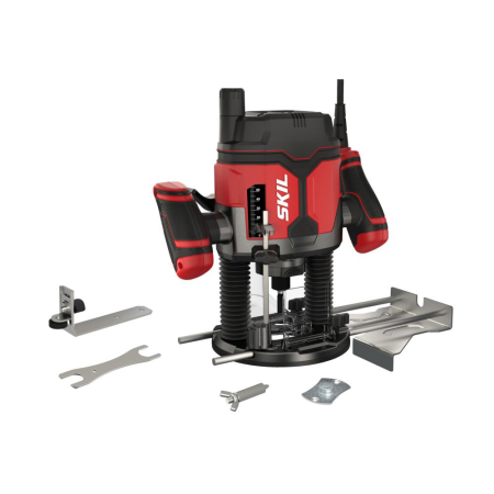 Sudura si lipire - SKIL 1860 AA Freza electrica VA1E1860AA, 11000 - 28000 rpm, cursa max. 55mm, 1400W, + accesorii