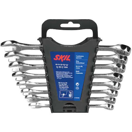 Gradinarit  - SKIL-2610Z03981-Set chei combinate cu suport, 8 chei