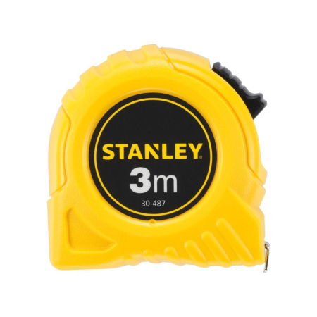 Rulete - Stanley 0-30-487, ruleta clasica 3m, protectie Tylon, tru-zero, 3m x 12.7mm, blister