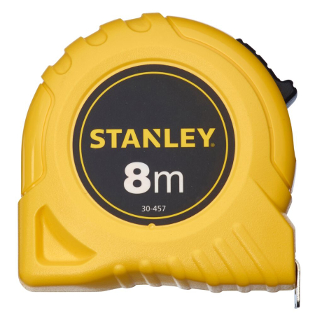 Rulete - Stanley 1-30-457, ruleta clasica 8m, protectie Tylon, tru-zero, 8m x 25mm