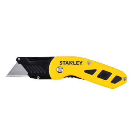 Gradinarit  - Stanley STHT10424-0, Cutter pliabil cu lama fixa, 140mm + o lama trapezoidala 62mm