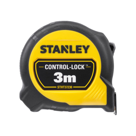 Gradinarit  - Stanley STHT37230-0, Ruleta 3m CONTROL-LOCK™, BladeArmor®, protectie din cauciuc, carlig muti-prindere, 3m x 19mm