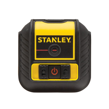 Nivele laser si Telemetre - Stanley STHT77502-1, nivela laser cross 90, cu linie in cruce + un fascicul 90 grade, lumina rosie, auto-nivelare, prindere cu clema, QuickLink, raza actiune 12m, include 2 baterii AA, clema si husa