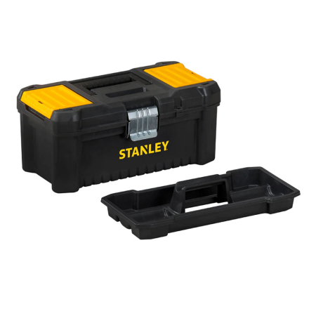 Organizare, depozitare, protectie - Stanley STST1-75518, cutie essential 16' cu inchidere metalica si 2 organizatoare
