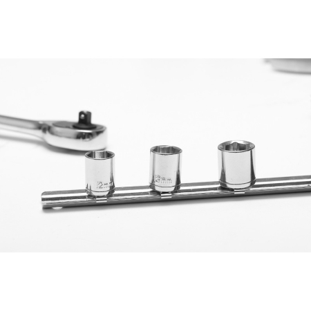 Tubulare - SUPORT CHEI TUBULARE CU 6 CLIPSURI 1/4"