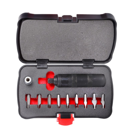 Surubelnite cu magazie - SURUBELNITA DE IMPACT CU VARFURI CR-VA S2 - 9P.