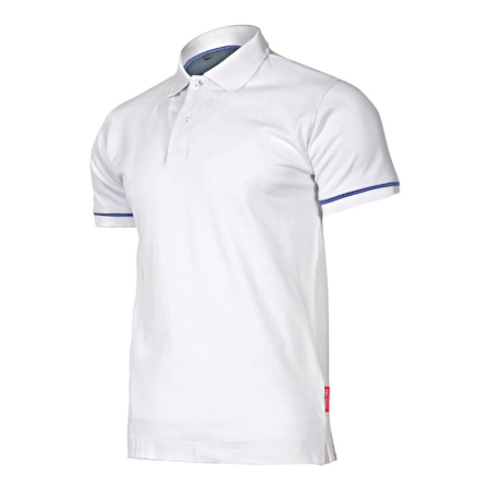Alte protectii - TRICOU BUMBAC POLO / ALB - S