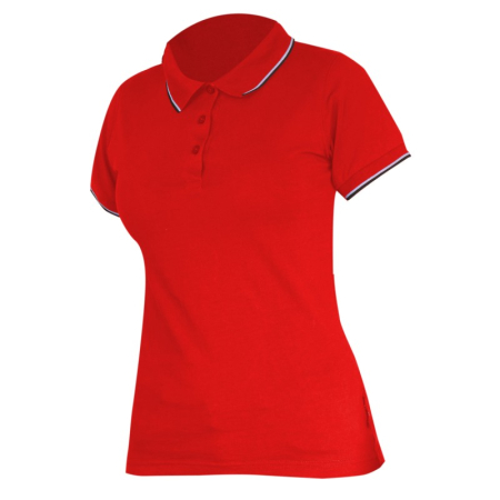Alte protectii - TRICOU BUMBAC POLO (DAMA) / ROSU - S