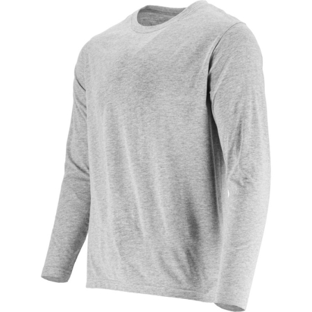 Alte protectii - TRICOU BUMBAC SUBTIRE CU MANECA LUNGA / GRI - S