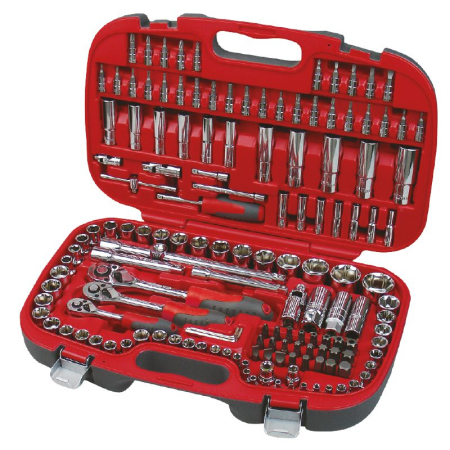 Truse si seturi de unelte - TRUSA TUBULARE 1/2",3/8",1/4" 4-32MM - 150P.