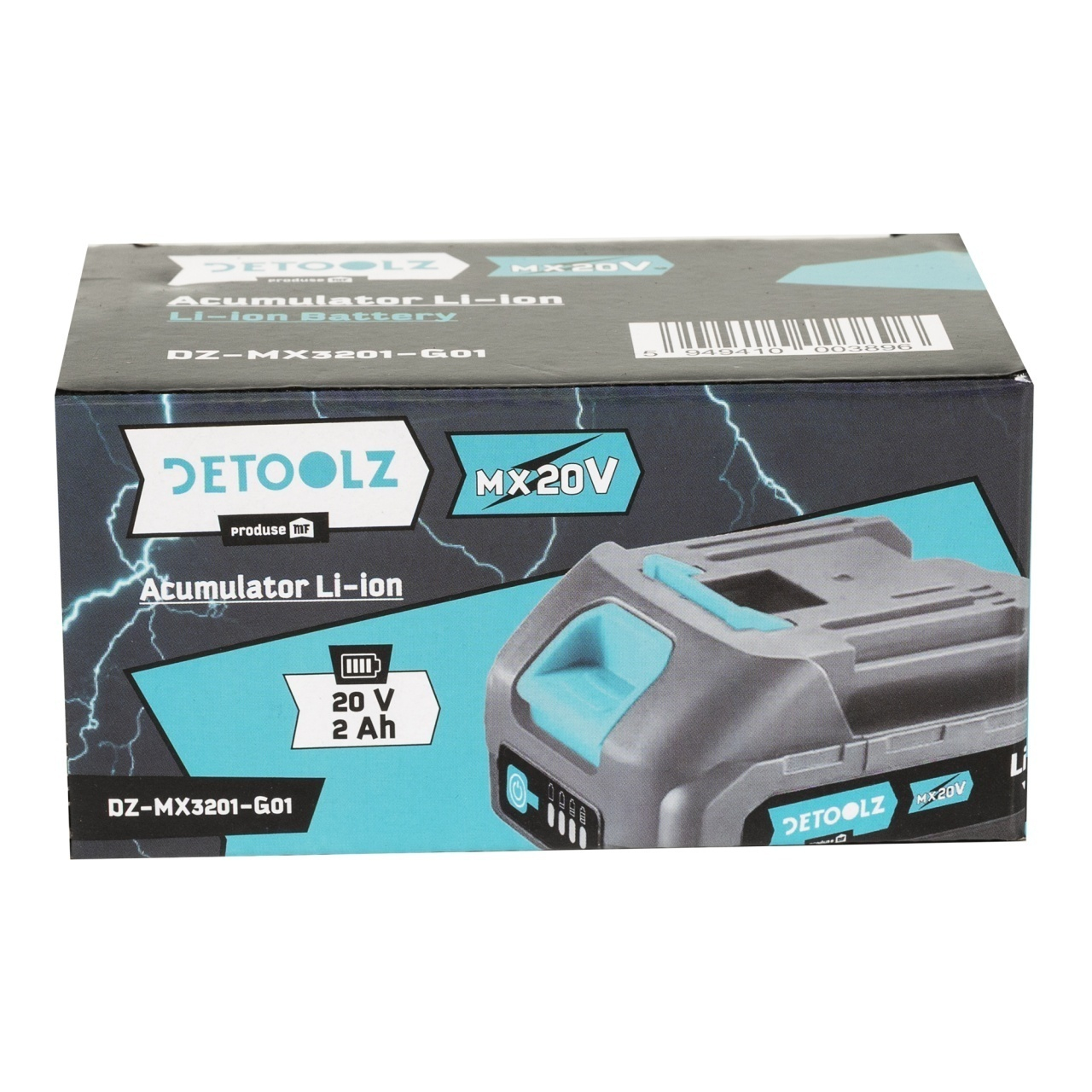 Acumulator Detoolz 20V 2Ah [6]