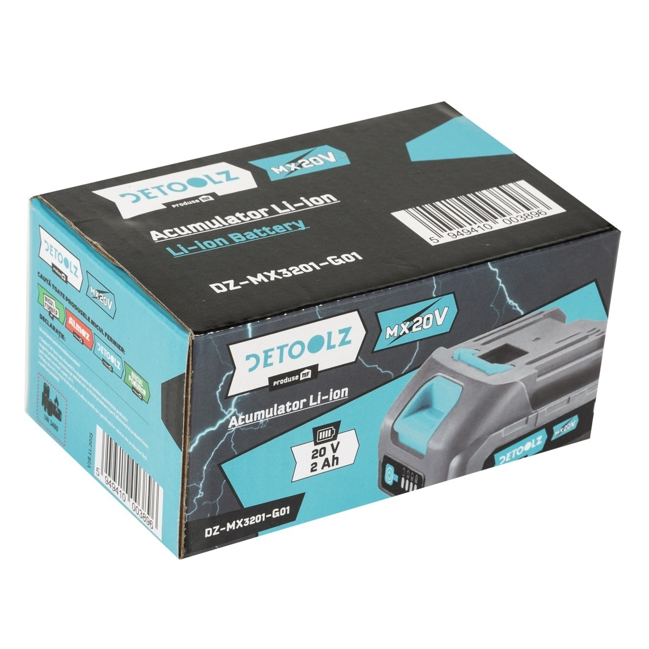 Acumulator Detoolz 20V 2Ah [5]
