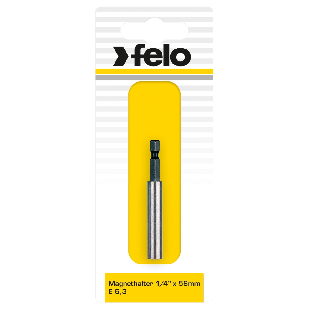 Adaptor magnetic portbit (in blister), Felo, prindere E6.3, 58mm [1]