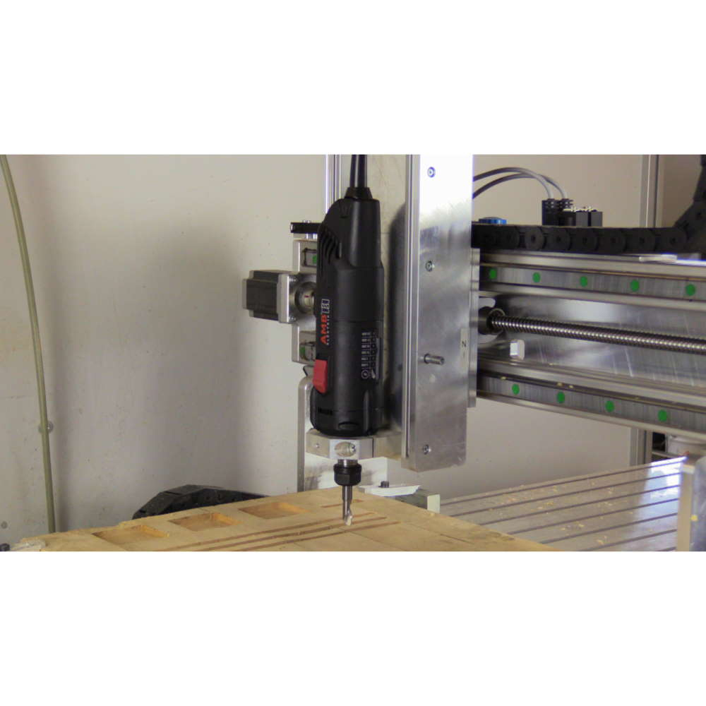 AMB (Kress) 06082806, Motor pentru frezare 1400FME-P DI, 3500 - 25000 rpm, 1400W, + bucsa ER16 8mm [2]