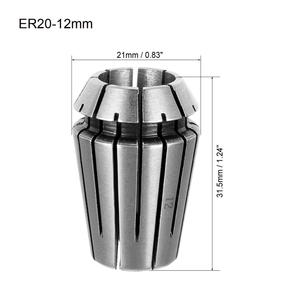 Bucsa elastica ER20, prindere 12.0 mm [2]