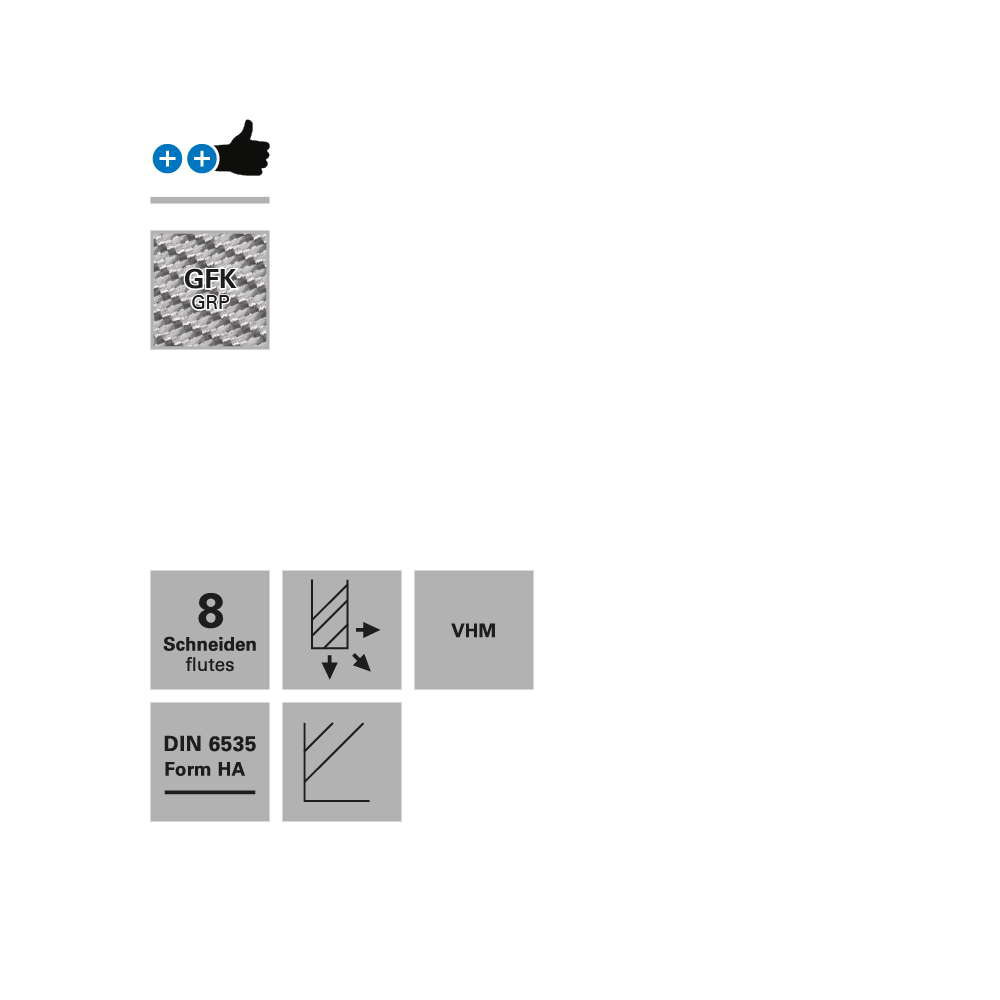 Freza cu micro dantura, Datron 0068107, 0.7x3.0mm [2]