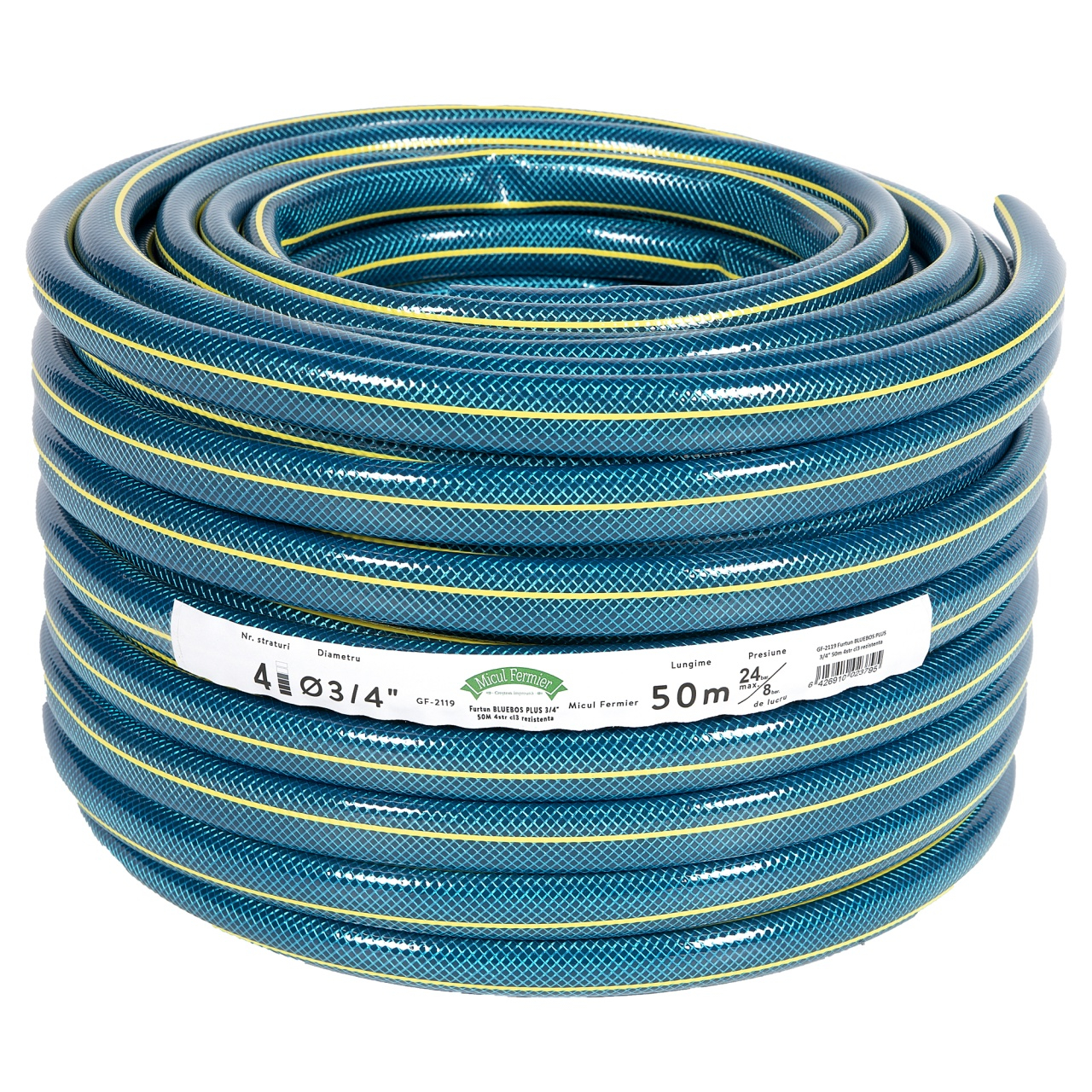 Furtun BLUEBOS PLUS 3/4" 50m 4 straturi clasa 3 rezistenta [1]