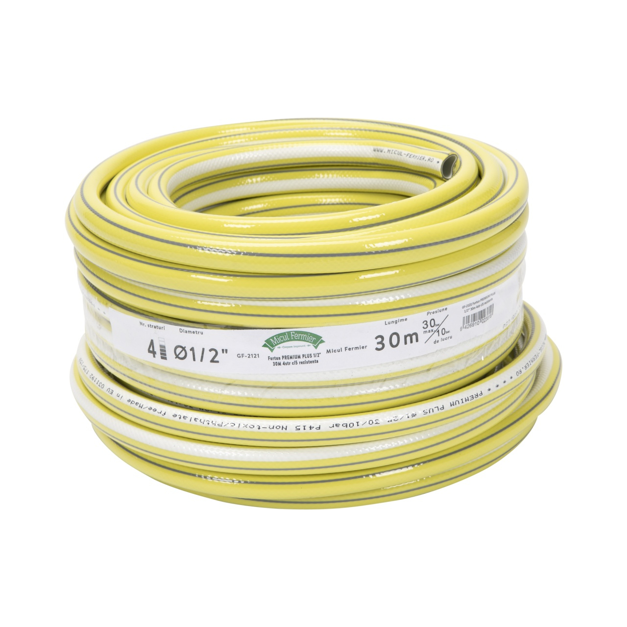 Furtun PREMIUM PLUS 1/2" 30m 4straturi clasa 5 rezistenta [1]
