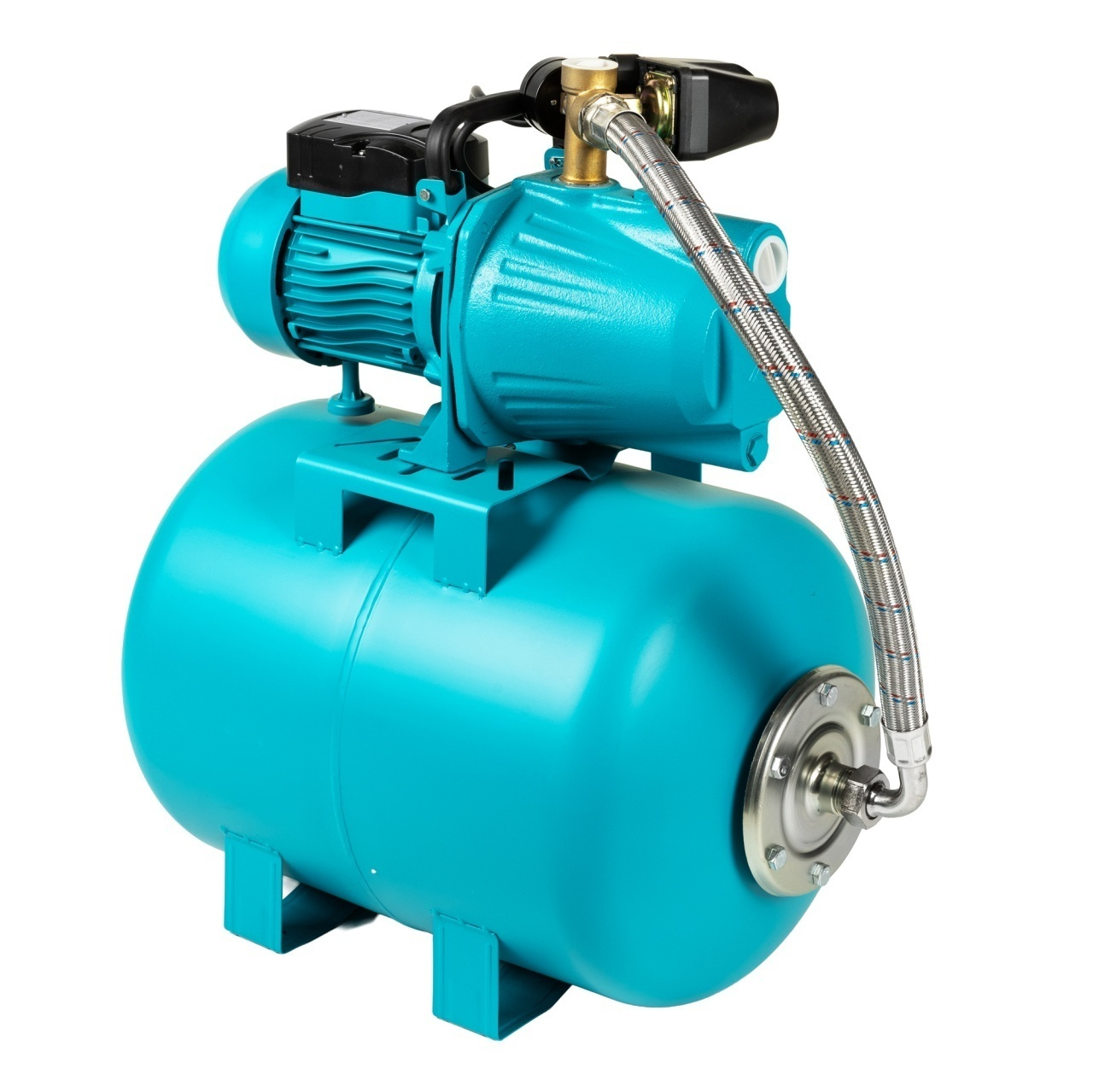 Hidrofor Detoolz 0.9 kW, debit maxim 3300l/h, inaltime maxima pompare 45m, corp pompa fonta, butelie 50L [5]