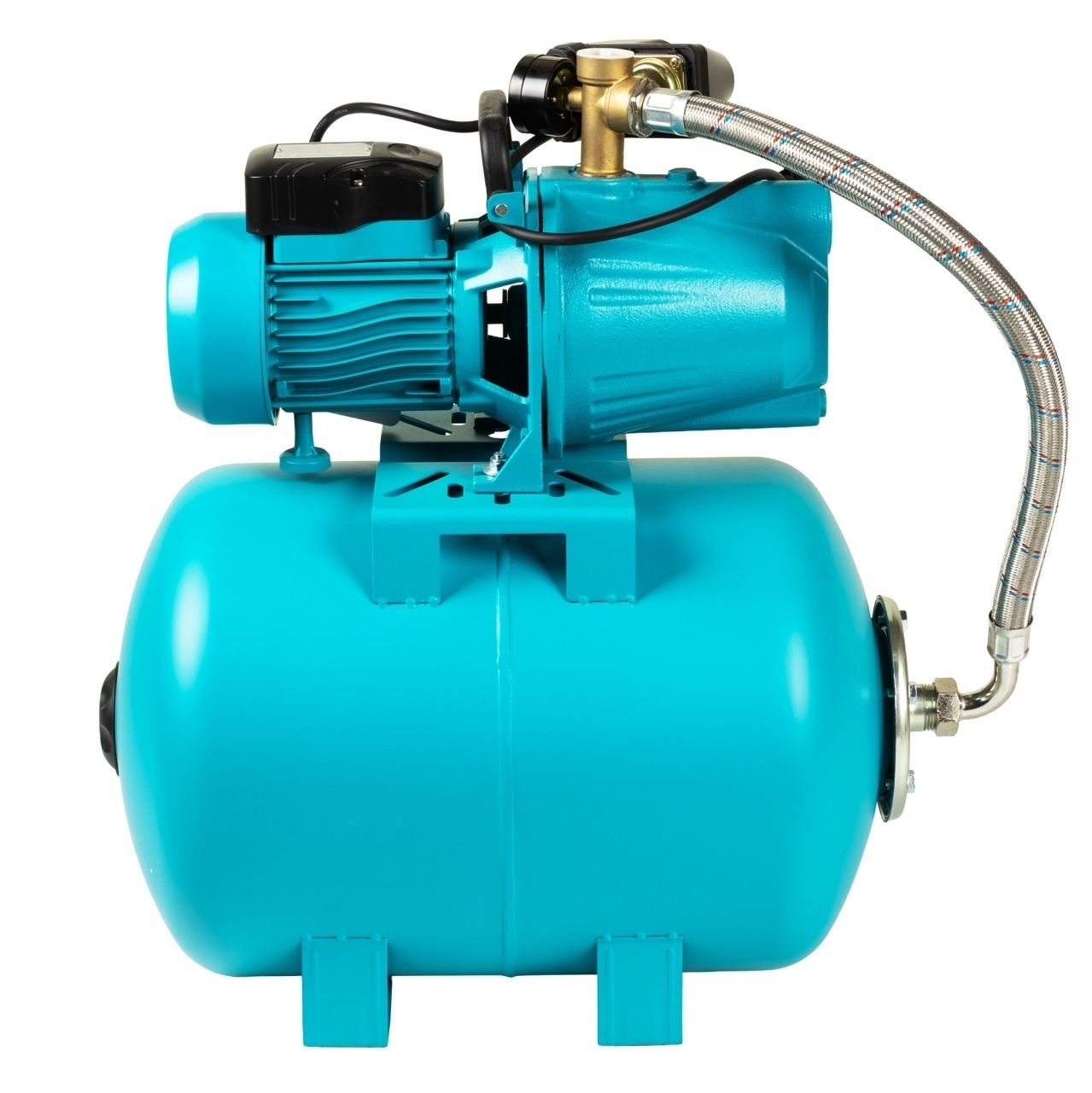 Hidrofor Detoolz 0.9 kW, debit maxim 3300l/h, inaltime maxima pompare 45m, corp pompa fonta, butelie 50L [4]