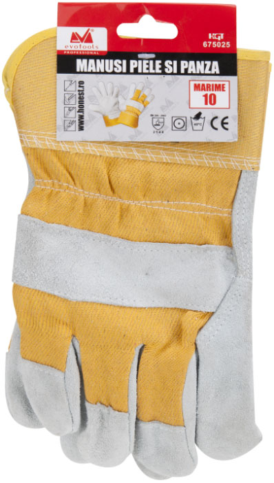 Mănuși piele și pânză ETP [1]