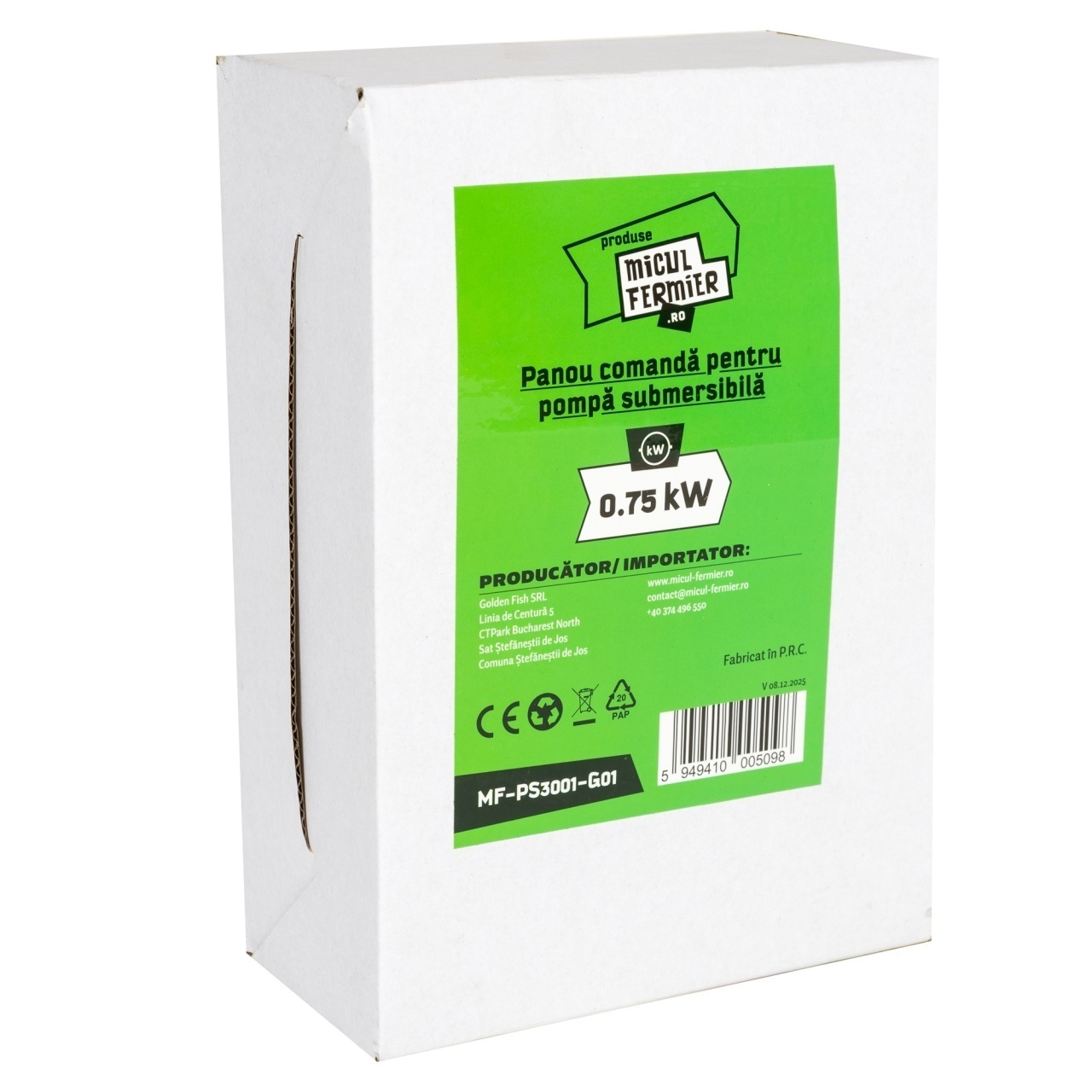 Panou comanda Micul Fermier PS 0.75KW [5]