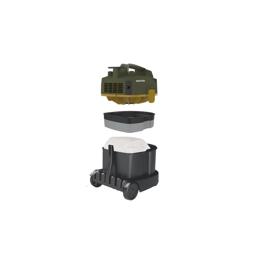Proxxon 27500, Aspirator pentru atelier WSA, tehnologie uscata de aspirare, 700W, capacitate 11l [4]