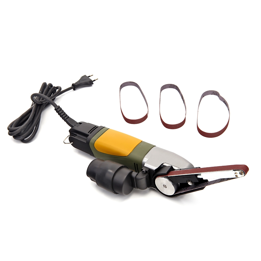 Proxxon 28536, Minislefuitor de tip curea BS/E, cap oscilant, 225-450 rpm, 80W, + geanta si accesorii [1]