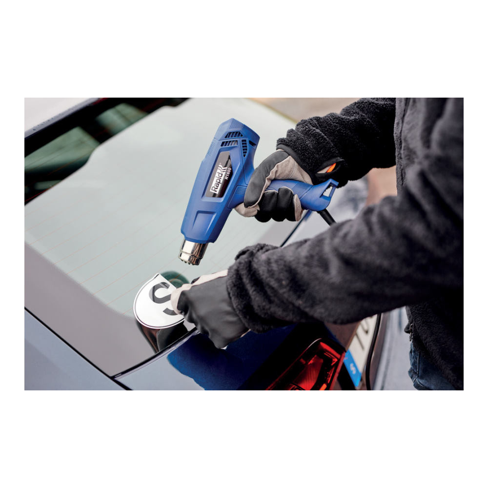 Rapid 24359800, Pistol cu aer cald R1600, temperatura reglabila intre 400-550 grade, 1600W, 300l/min, protectie la supraincalzire [6]