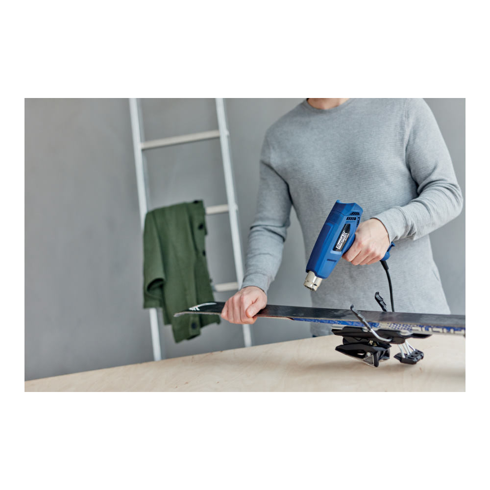 Rapid 24359800, Pistol cu aer cald R1600, temperatura reglabila intre 400-550 grade, 1600W, 300l/min, protectie la supraincalzire [4]