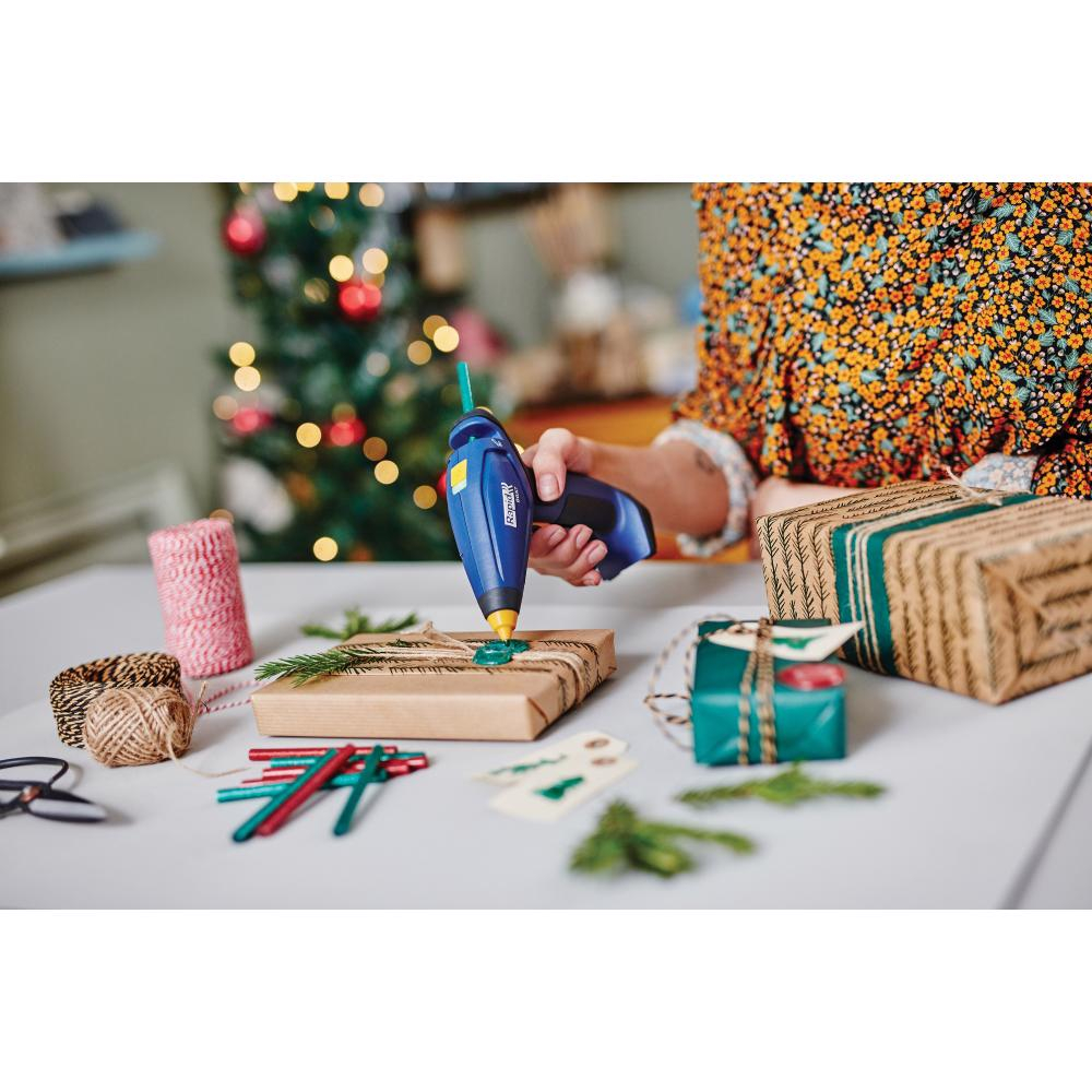 Rapid 5001401, Pistol de lipit cu acumulator GlueGun Rapid BGX7, albastru, debit 150g/h, 170°C, functional cu batoane de 7 mm [10]